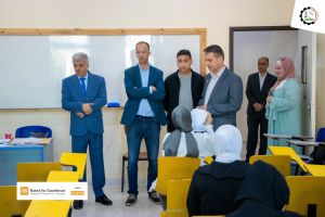 Palestine Polytechnic University (PPU) - إدارة جامعة بوليتكنك فلسطين تقوم بجولة تفقدية لقاعات الامتحانات النهائية للفصل الدراسي الثاني 2023/2022
