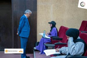 Palestine Polytechnic University (PPU) - إدارة جامعة بوليتكنك فلسطين تقوم بجولة تفقدية لقاعات الامتحانات النهائية للفصل الدراسي الثاني 2023/2022