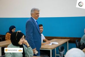 Palestine Polytechnic University (PPU) - إدارة جامعة بوليتكنك فلسطين تقوم بجولة تفقدية لقاعات الامتحانات النهائية للفصل الدراسي الثاني 2023/2022