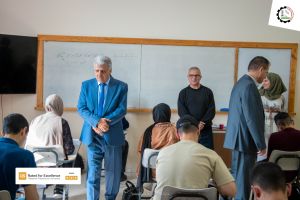 Palestine Polytechnic University (PPU) - إدارة جامعة بوليتكنك فلسطين تقوم بجولة تفقدية لقاعات الامتحانات النهائية للفصل الدراسي الثاني 2023/2022