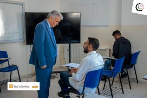 Palestine Polytechnic University (PPU) - إدارة جامعة بوليتكنك فلسطين تقوم بجولة تفقدية لقاعات الامتحانات النهائية للفصل الدراسي الثاني 2023/2022