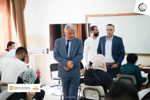 Palestine Polytechnic University (PPU) - إدارة جامعة بوليتكنك فلسطين تقوم بجولة تفقدية لقاعات الامتحانات النهائية للفصل الدراسي الثاني 2023/2022