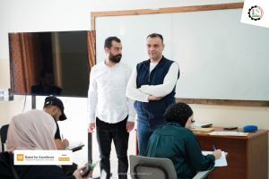 Palestine Polytechnic University (PPU) - إدارة جامعة بوليتكنك فلسطين تقوم بجولة تفقدية لقاعات الامتحانات النهائية للفصل الدراسي الثاني 2023/2022
