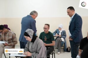Palestine Polytechnic University (PPU) - إدارة جامعة بوليتكنك فلسطين تقوم بجولة تفقدية لقاعات الامتحانات النهائية للفصل الدراسي الثاني 2023/2022