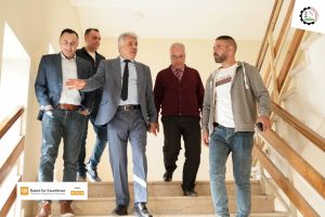 Palestine Polytechnic University (PPU) - إدارة جامعة بوليتكنك فلسطين تقوم بجولة تفقدية لقاعات الامتحانات النهائية للفصل الدراسي الثاني 2023/2022