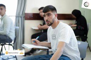 Palestine Polytechnic University (PPU) - إدارة جامعة بوليتكنك فلسطين تقوم بجولة تفقدية لقاعات الامتحانات النهائية للفصل الدراسي الثاني 2023/2022