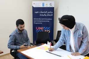Palestine Polytechnic University (PPU) - جامعة بوليتكنك فلسطين تباشر تدريبات التفكير التصميمي ضمن برنامج الجامعات تقود الإبتكار والريادة UNI-Led