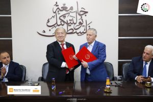 Palestine Polytechnic University (PPU) - جامعة بوليتكنك فلسطين ومؤسسة المواصفات والمقاييس تفتتحان مركز التحاليل الكيميائية والبيولوجية