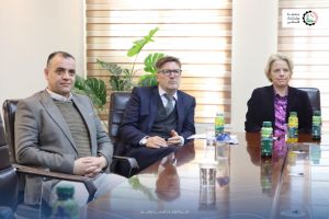 Palestine Polytechnic University (PPU) - جامعة بوليتكنك فلسطين تستقبل السفيرة السويسرية لبحث آفاق العمل المشترك