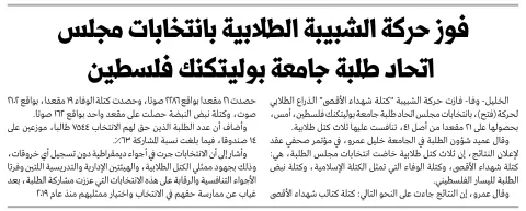 Palestine Polytechnic University (PPU) - أخبار جامعة بوليتكنك فلسطين لشهر آذار 03/2023
