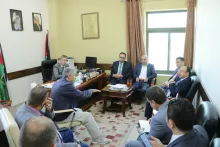 Palestine Polytechnic University (PPU) - خلال لقاء مدير عام شركة جوال مع نقابة العاملين في جامعة بوليتكنك فلسطين