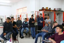 Palestine Polytechnic University (PPU) - جامعة بوليتكنك فلسطين تستقبل مدرسة دير دبوان الثانوية المختلطة من رام الله 