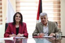 Palestine Polytechnic University (PPU) - توقيع اتفاقية تعاون مشترك بين جامعة بوليتكنك فلسطين ونقابة العلوم المعلوماتية التكنولوجية الفلسطينية