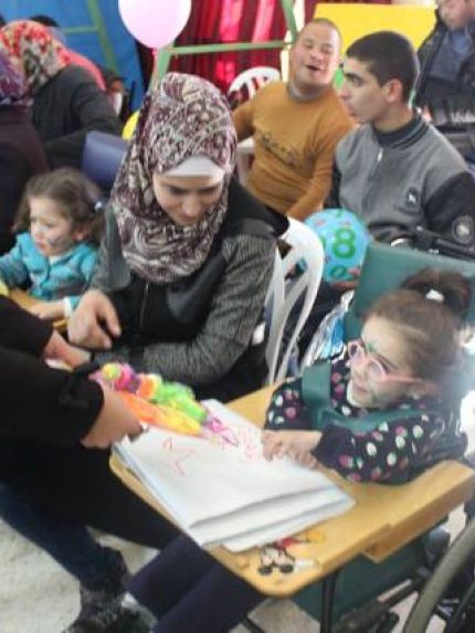 Palestine Polytechnic University (PPU) - جامعة بوليتكنك فلسطين تقيم يوما ترفيهيا لطلبة مركز الرجاء للتأهيل وتنمية القدرات لذوي الاحتياجات الخاصة
