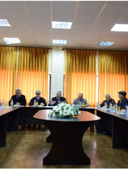 Palestine Polytechnic University (PPU) - جامعة بوليتكنك فلسطين تعقد اجتماع اللجنة الفنية والاستشارية للمركز الوطني الفلسطيني للسلامة والصحة المهنية وحماية البيئة