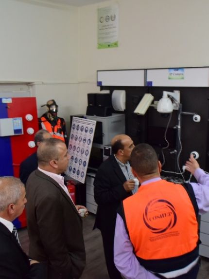 Palestine Polytechnic University (PPU) - جامعة بوليتكنك فلسطين تستقبل وفداً من وزارة العمل الفلسطينية في المركز الوطني الفلسطيني للسلامة والصحة المهنية وحماية البيئة