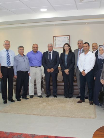 Palestine Polytechnic University (PPU) - جامعة بوليتكنك فلسطين وجهاز الإحصاء الفلسطيني يبحثان سبل تعزيز التعاون المشترك