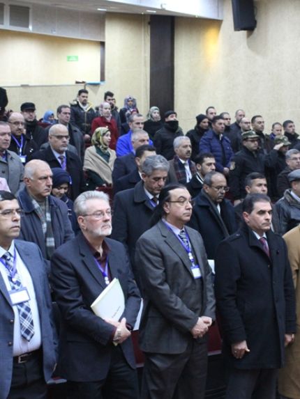 Palestine Polytechnic University (PPU) - جامعة بوليتكنك فلسطين تحتفل باختتام  اليوم العلمي  للشراكة الثلاثية الحلزونية في مجال الطاقة والبيئة