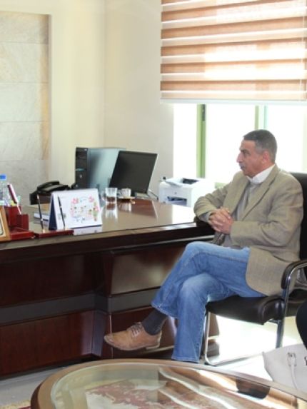 Palestine Polytechnic University (PPU) -  جامعة بوليتكنك فلسطين تستقبل طاقم مشروع Compete