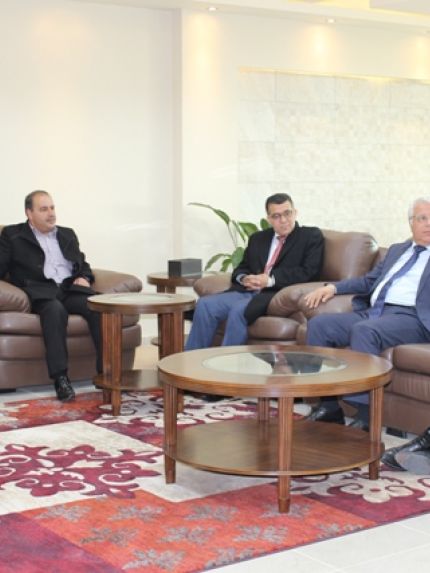 Palestine Polytechnic University (PPU) - جامعة بوليتكنك  فلسطين تستقبل وفدا من اتحاد الصناعات البلاستيكية 