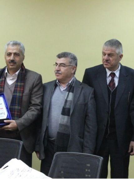 Palestine Polytechnic University (PPU) - زيارة مدراء مدارس تفوح الثانوية الى جامعة بوليتكنك فلسطين