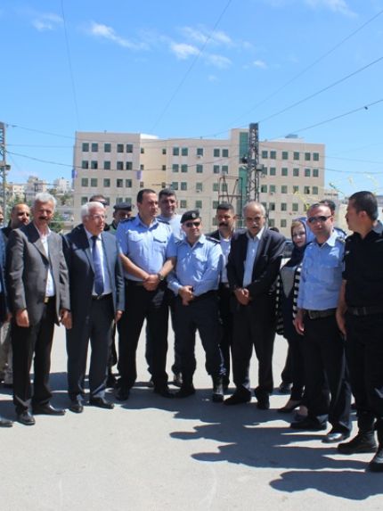 Palestine Polytechnic University (PPU) - شرطة محافظة الخليل بالتعاون مع جامعة بوليتكنك فلسطين يفتتحان فعاليات أسبوع المرور العربي تحت شعار "ابدأ بنفسك..كن ملتزما".