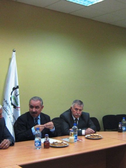 Palestine Polytechnic University (PPU) - جامعة بوليتكنك فلسطين تستضيف رئيس المجلس الاقتصادي الفلسطيني للتنمية والإعمار "بكدار"