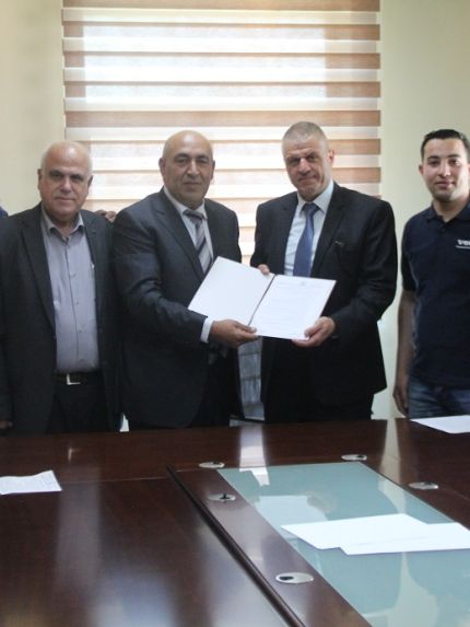 Palestine Polytechnic University (PPU) - مجموعة الأخوة العرب تبرم مذكرة تفاهم لدعم الطلبة المتميزين مع جامعة بوليتكنك فلسطين