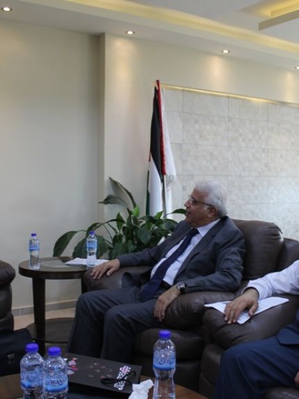 Palestine Polytechnic University (PPU) - جامعة بوليتكنك فلسطين تستقبل مديرة مكتب مؤسسة DAAD الألمانية في القدس