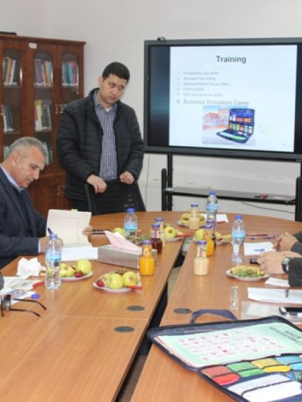 Palestine Polytechnic University (PPU) - جامعة بوليتكنك فلسطين تبحث آليات التعاون المشترك مع برنامج الأمم المتحدة الإنمائي
