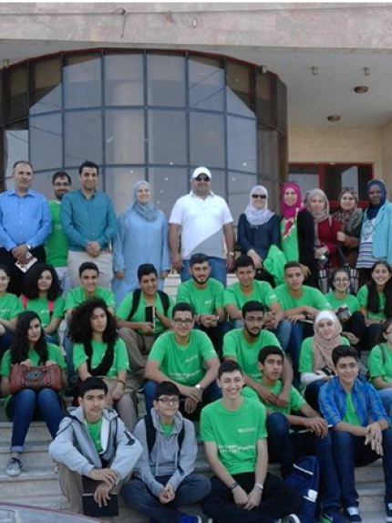 Palestine Polytechnic University (PPU) - جامعة بوليتكنك فلسطين تستقبل طلبة من مشروع “Go Green Palestine”