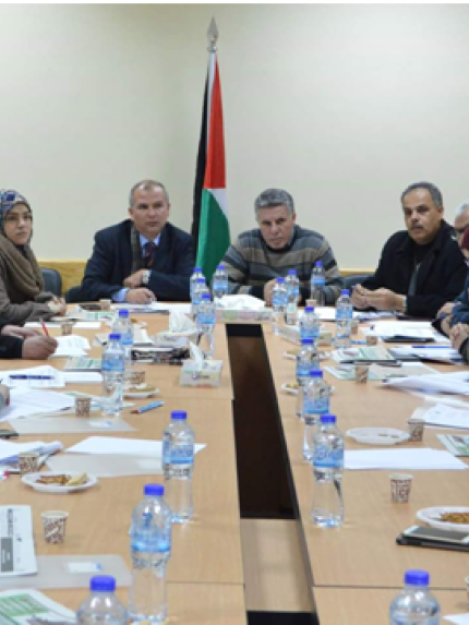 Palestine Polytechnic University (PPU) - جامعة بوليتكنك فلسطين تشارك في الاجتماع الخاص بالايام الارشادية لطلبة الثانوية العامة