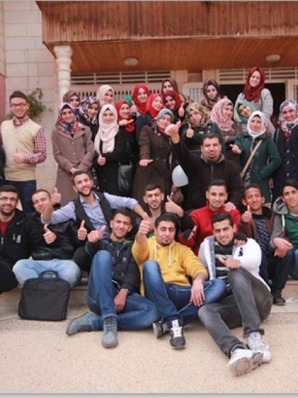 Palestine Polytechnic University (PPU) - جامعة بوليتكنك فلسطين تقيم يوماً ترفيهياً لطلبة مركز الرجاء للتأهيل وتنمية القدرات في الخليل