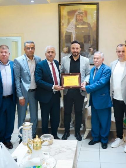 Palestine Polytechnic University (PPU) - رابطة الجامعيين وجامعة بوليتكنك فلسطين تهنّئان المهندس أمجد القصراوي بمناسبة انتخابه أمينًا لسر حركة «فتح» في إقليم وسط الخليل