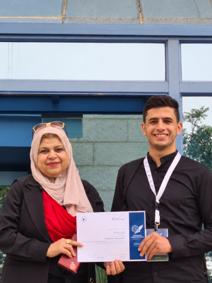 Palestine Polytechnic University (PPU) - طلبة جامعة بوليتكنك فلسطين يقدّمون أبحاثاً علمية في مؤتمر النجاح لتطبيقات الذكاء الاصطناعي