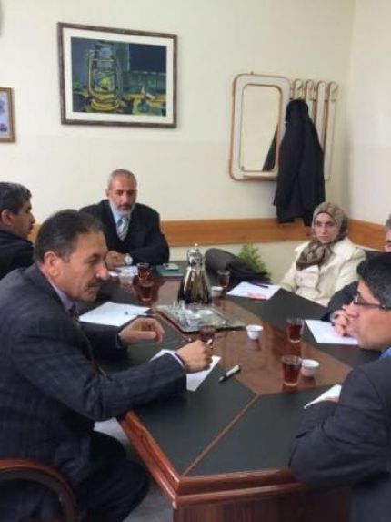 Palestine Polytechnic University (PPU) - وفد من مديرية تربية وتعليم وسط الخليل يزور جامعة بوليتكنك فلسطين