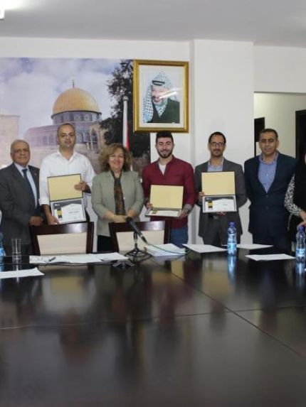 Palestine Polytechnic University (PPU) - جامعة بوليتكنك فلسطين تفوز في مسابقة القمة العالمية لمحتوى الهاتف المحمول  World Summit Award (WSA) 