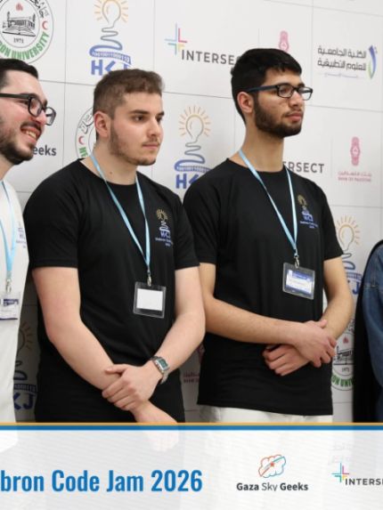 Palestine Polytechnic University (PPU) - طلبة بوليتكنك فلسطين يتألقون في Hebron Code Jam ويحققون مراكز متقدمة على مستوى الجامعات الفلسطينية
