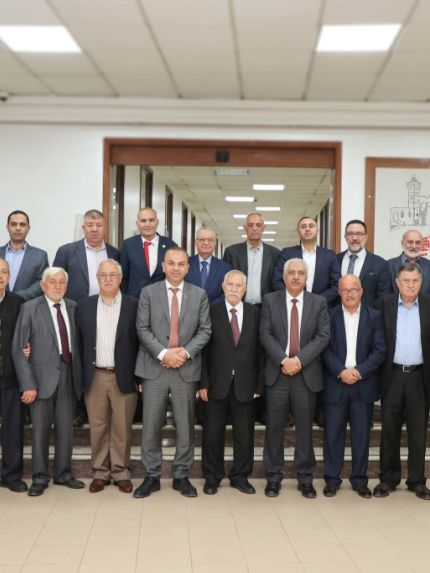 Palestine Polytechnic University (PPU) - جامعة بوليتكنك فلسطين ومجلس أمنائها يؤكدان شراكة التنمية مع بلدية الخليل في زيارة تهنئة رسمية للمجلس البلدي الجديد