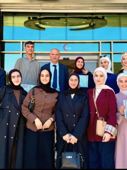 Palestine Polytechnic University (PPU) - جامعة بوليتكنك فلسطين تشارك في حفل تكريم  " القيادات الشابة الصحية والإسعاف الأولي " برعاية وزارة التربية والتعليم العالي