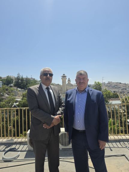 Palestine Polytechnic University (PPU) - جامعة بوليتكنك فلسطين ولجنة إعمار الخليل تبحثان آفاق التعاون لتعزيز صمود البلدة القديمة والحفاظ على هويتها التاريخية