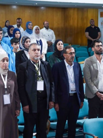 Palestine Polytechnic University (PPU) - عميد كلية الفنون والتصميم بجامعة بوليتكنك فلسطين يشارك في أولمبياد PalSTEM ويؤكد دور الذكاء الاصطناعي في تعليم المستقبل