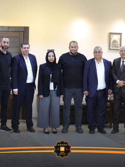 Palestine Polytechnic University (PPU) - جامعة بوليتكنك فلسطين تستضيف الاتحاد الفلسطيني للسباحة والرياضات المائية لبحث سبل تعزيز التعاون
