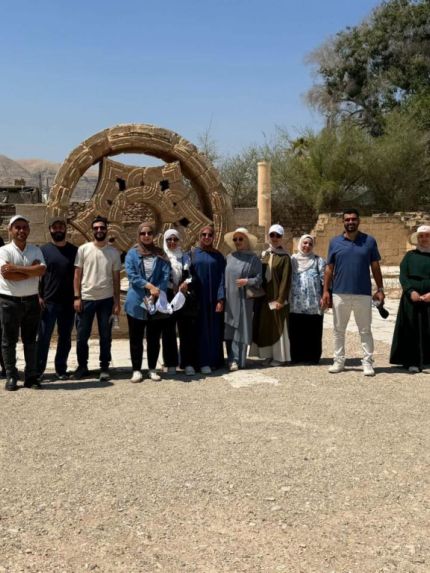 Palestine Polytechnic University (PPU) -  جولة ميدانية لكلية الهندسة والتكنولوجيا  تمهّد لتصميم يحمي تل السلطان ويصون تاريخه