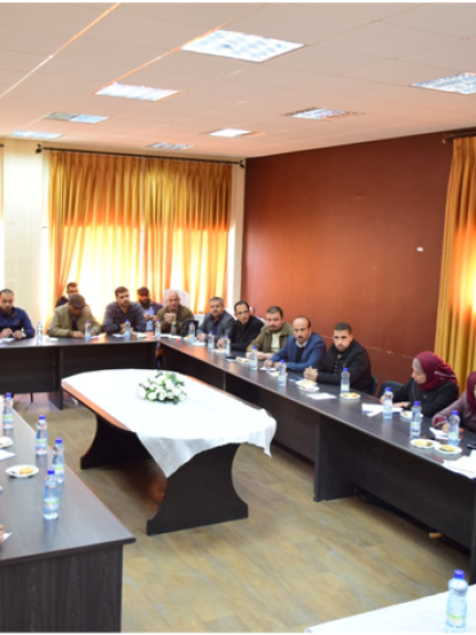 Palestine Polytechnic University (PPU) - جامعة بوليتكنك فلسطين تعقد ورشة عمل بالشراكة مع وزارة التربية والتعليم العالي الفلسطينية