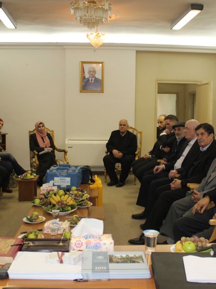 Palestine Polytechnic University (PPU) - شركة آكسيس لأجهزة المساحة تزور رابطة الجامعيين وجامعة بوليتكنك فلسطين  وتتبرع بمختبر مُتخصص بالمساحة والجيوماتكس