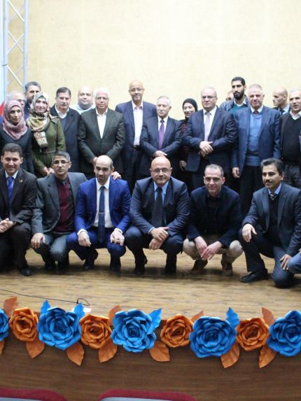 Palestine Polytechnic University (PPU) - خلال إختتام أعمال مشروع "جدارة" في جامعة بوليتكنك فلسطين  الوزير الشاعر نولي أهمية خاصة للأفكار الإبداعية لخلق مزيدا من فرص العمل