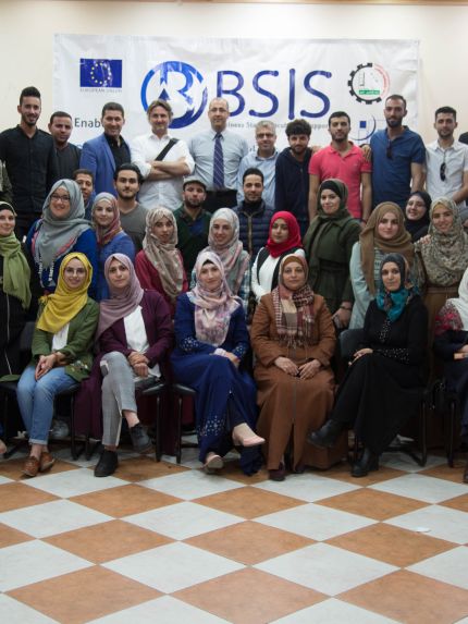 Palestine Polytechnic University (PPU) - حاضنة أعمال جامعة بوليتكنك فلسطين تختتم المخيم التدريبي الثاني لبرنامج دعم حاضنات الأعمال للشركات الناشئة BSIS