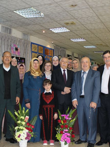 Palestine Polytechnic University (PPU) - رابطة الجامعيين تفتتح معرض "فلسطين الكرامة يا أرض أجدادي وأحفادي"