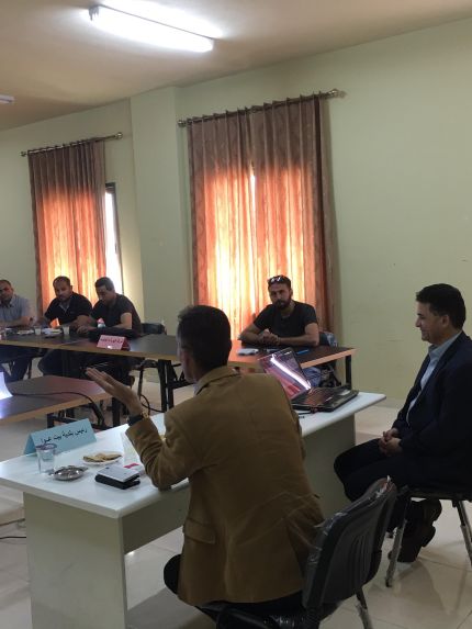 Palestine Polytechnic University (PPU) - "الدكتور رائد عمرو من دائرة الهندسة الكهربائية يلقي محاضرة علمية حول "الحماية الكهربائية في شبكات الضغط المنخفض"